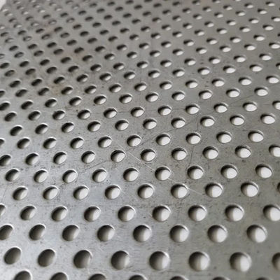 Ultra Precise 4x8 5x10 Sizes 304 Stainless Steel Perforated Sheet with 0.6mm 0.8mm 2mm Thickness and Customized Width