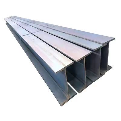 Customized Hot Rolled Black Surface H I Beam Steel for Drilling Technical Processing Cutting Bending Welding