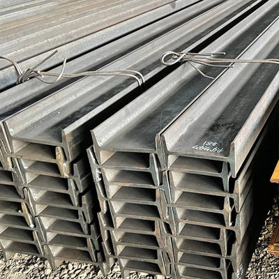 Customized Hot Rolled Black Surface H I Beam Steel for Drilling Technical Processing Cutting Bending Welding