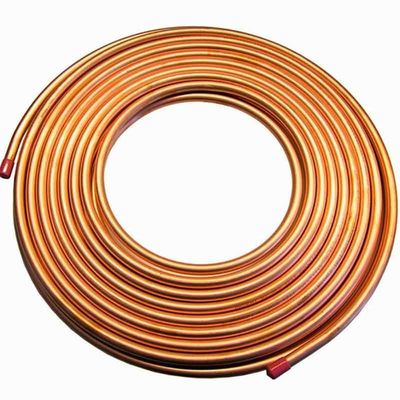 Non-Alloy 3/8&quot; 1/2&quot; B75 Copper Nickel Seamless Hydraulic Conduction Steel Pipe for Fluid Transportation in Copper Material