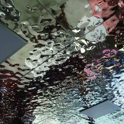 410 Mirror Gold Water Effect Staninless Steel Sheet for Decorative Water Ripples Processing Provide Steel Process Servive
