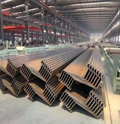 Hot Rolled Cold Rolled Z Type Carbon Steel Sheet Pile Wall Type 4 and Make Metal Parts for Original