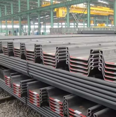 Hot Rolled Cold Rolled Z Type Carbon Steel Sheet Pile Wall Type 4 and Make Metal Parts for Original