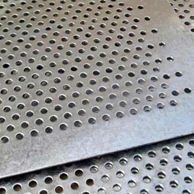 304 Stainless Steel Perforated Sheet 5x10 Patterned Plate with BA Surface Finish and 2mm Thickness ASTM Standard