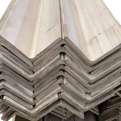80x80x6 2b Surface Stainless Steel L Shape Profile Tile Trim Cutting and Punching Equal Angle Bar Tolerance ±1%