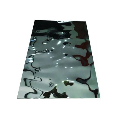 200 Series Stainless Steel Water Corrugated Plate Mirror Hammer Corrugated Sheet with Customer's Request Thickness
