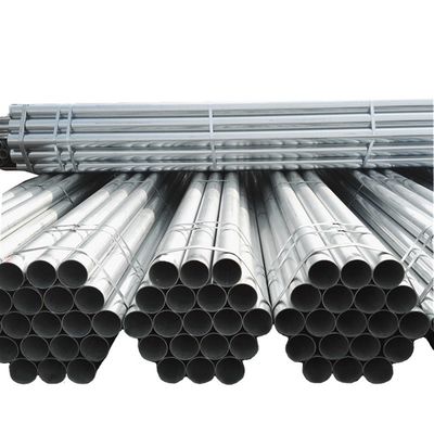 API Certified Q235 Galvanized Black Seamless Gas Pipe for Fluid Iron 18mm Thickness Hot Galvanized Surface