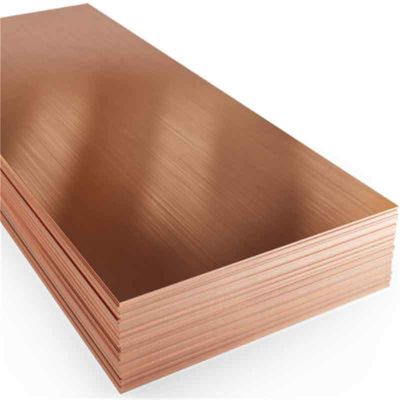 Smooth Surface Bending 99.9% Brass Copper Plate Sheet for Smooth and Consistent Processing Needs