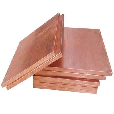 1mm 5mm 10mm Thick Copper Plate Sheet for and Brass Construction at C17200 C17500 C5191