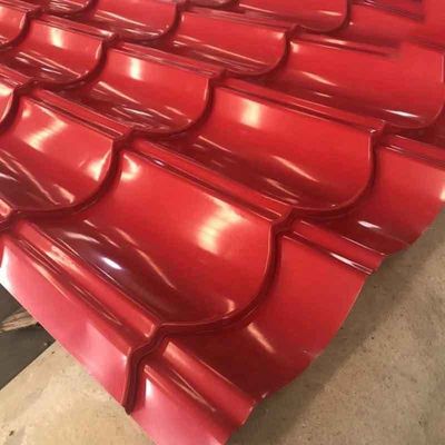 Color Coated Corrugated Iron Roofing Sheets with ASTM Standard Construction Roof Steel Sheet in SPCC CGCC A36 Ss400 Dx51d