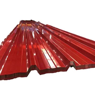 Decoiling and Z10-Z29 Coating Solutions Offered 1000*1250 0.3mm PPGI PPGL Color Coated Corrugated Board for Construction