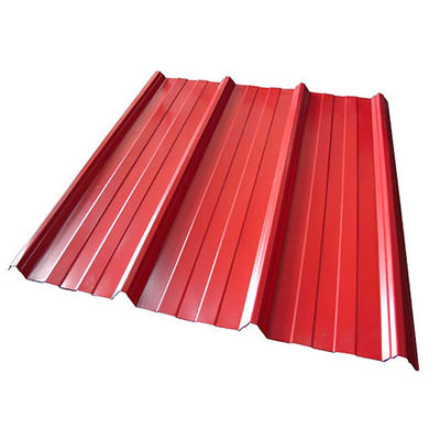 Direct 0.2mm 0.6mm Thickness Corrugated Board Color Coated Metal Roofing with Regular Spangle and Surface