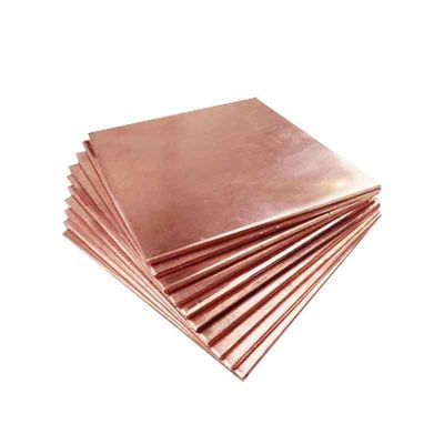 1mm 5mm 10mm Thick Copper Plate Sheet C17200 C17500 C5191 with Bending Processing Service