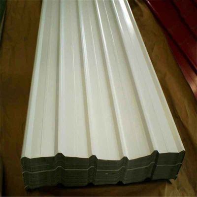 Zhongyu JIS ASTM 24GAUGE PPGI PRE-PAINTED METAL ROOFING SHEET 60G GI ZINC COATED IRON CORRUGATED STEEL PLATE Width 700-2000MM