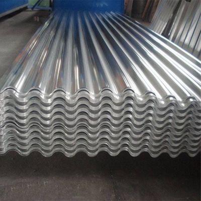 Decoiling 0.4mm 24 Gauge Galvanized 4ft x 16ft 35 Sheet Iron Sheets Corrugated Steel Tiles Shake Roofing Roof Metal Panels