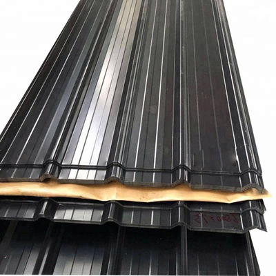Decoiling 0.4mm 24 Gauge Galvanized 4ft x 16ft 35 Sheet Iron Sheets Corrugated Steel Tiles Shake Roofing Roof Metal Panels