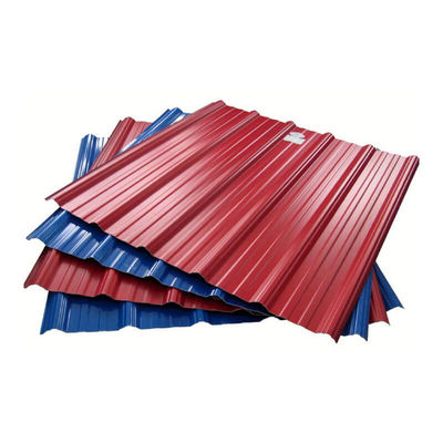 Zinc Roof Sheet Material PPGI Roofing Tile 0.5mm Cold Rolled Galvanized Roofing Sheets with Surface Color Coated