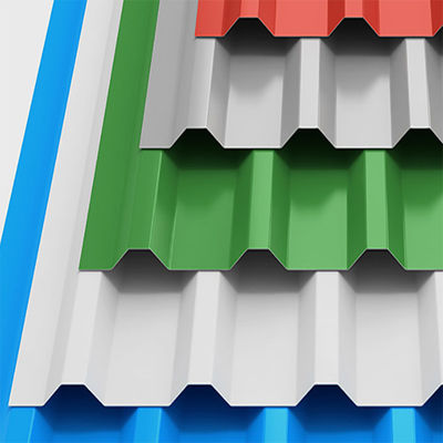 Zinc Roof Sheet Material PPGI Roofing Tile 0.5mm Cold Rolled Galvanized Roofing Sheets with Surface Color Coated