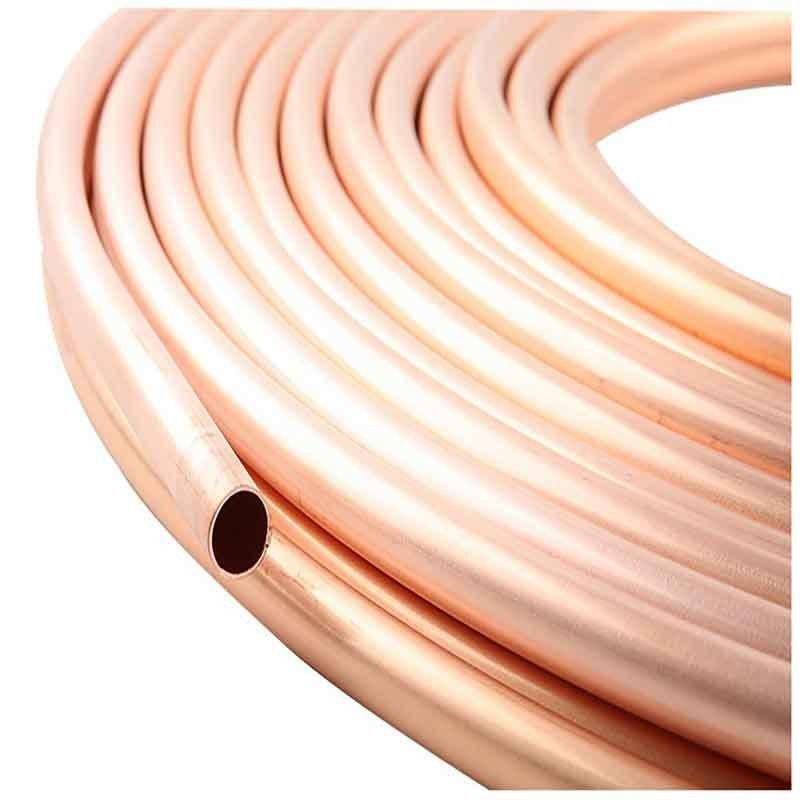 Air Conditioning Copper Round Tubing Tube 8 with Cutting Processing Service and 3mm 360mm Outside Diameter