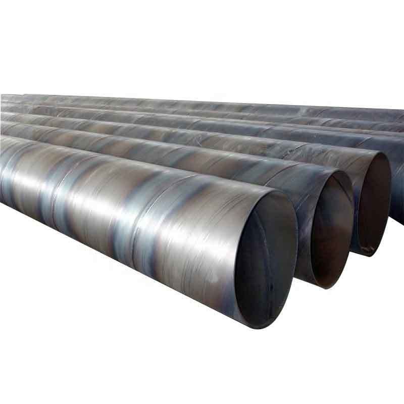 Decoiling Carbon Steel Pipe Tube Mild Spiral Weld Hollow Section Support Customized Welded with ROUND Section Shape