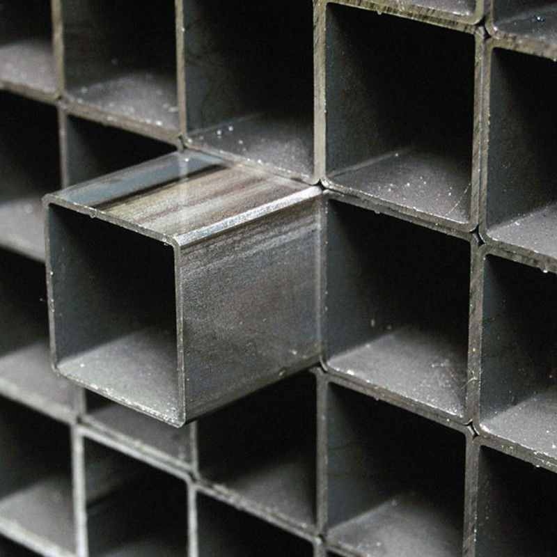 Invoicing by theoretical weight ERW 65x65 10 x 10 carbon steel square tube rectangular tube 80 x 80 with holes