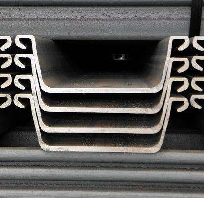 Z Type Hot Rolled Galvanized A660 Carbon Steel Sheet Piles Connector for St37/St42/St37-2/St35.4/St52.4/St35 Materials