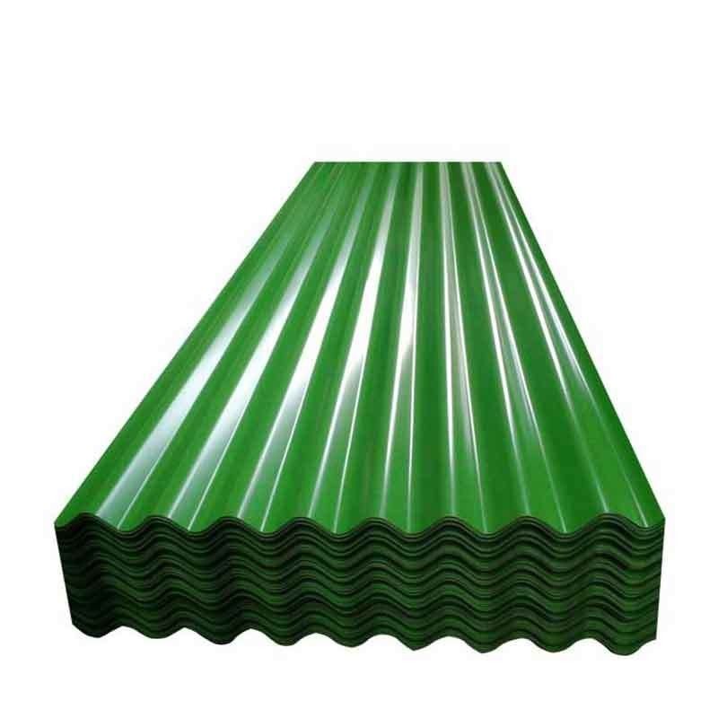 Zhongyu Steel Building Materials PPGI Corrugated Galvanized Iron Zinc Metal Roof Sheet Panels with Roof Structure Special