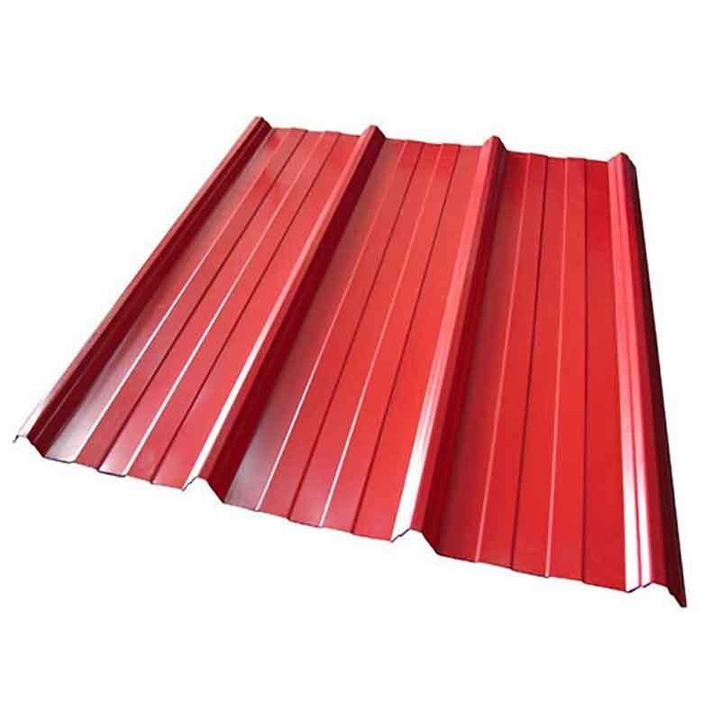 PPGI Corrugated Galvanized Iron Zinc Metal Roof Sheet Panels with Punching Processing Service and Customized Color