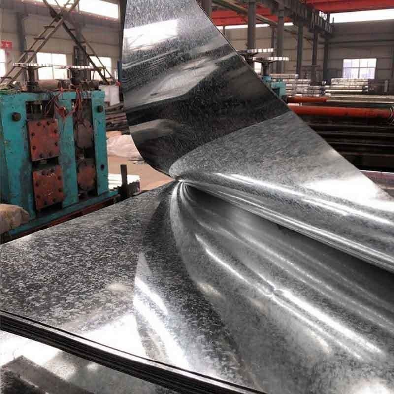 0.6m-3m Width Skin Pass Galvanized Steel Sheet Regular Spangle SGCC Dx51d Z40-275g 0.13-2mm Gi/Gl Coated Steel Width 0.6m-3m