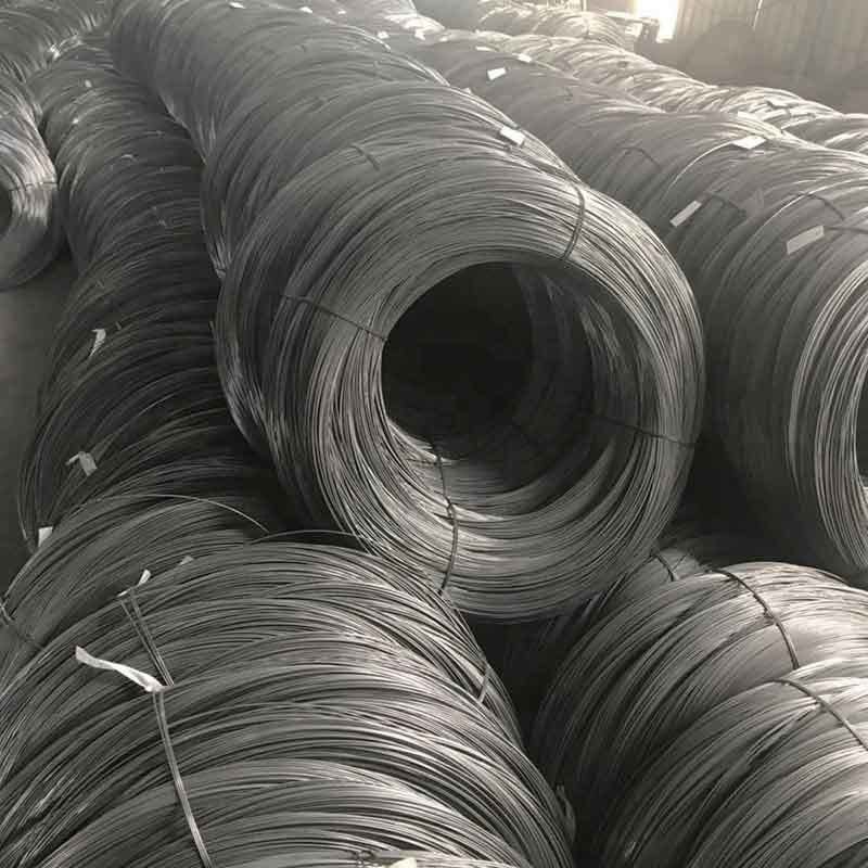 High Carbon Steel Wire Rod for Pre-Tensioning in Flood Control Retaining Wall Galvanized Customized Diameter Q235B Q235C