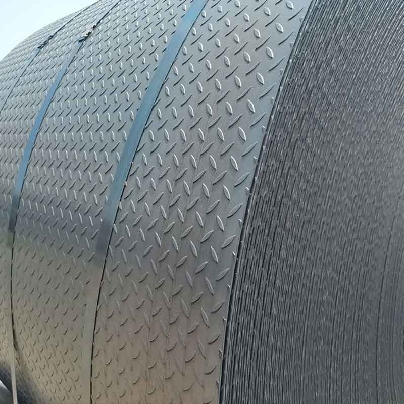 Hardened Tempered S235 Q195 1006 HR AISI 421 Metal Hot Black Carbon Steel Checked Checker Coil with Customization Length