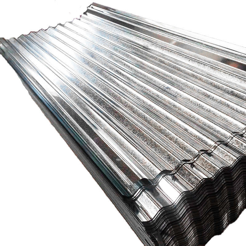 strength Steel Plate Zinc Galvanized DX51D DX52D 20 gauge corrugated metal roofing sheet for Custom Corrugated Roof Sheet