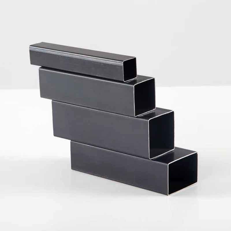 High Strength 40x40 mm Carbon Hollow Section Square and Rectangular Non-oiled Welded Steel Pipes with ±1% Tolerance