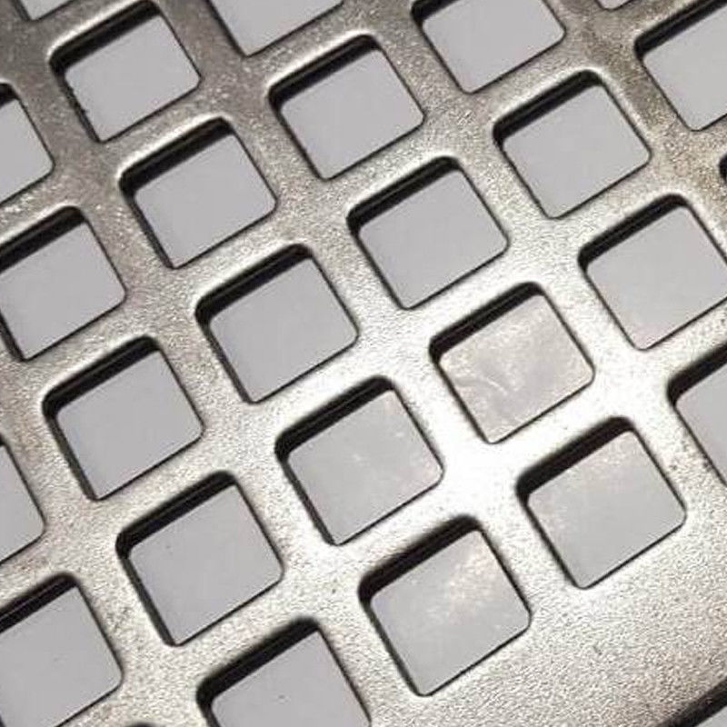 304L 316L 410 Stainless Steel Perforated Punched Metal Plate for Decoration ASTM Standard Surface Finish No.3 Zhongyu