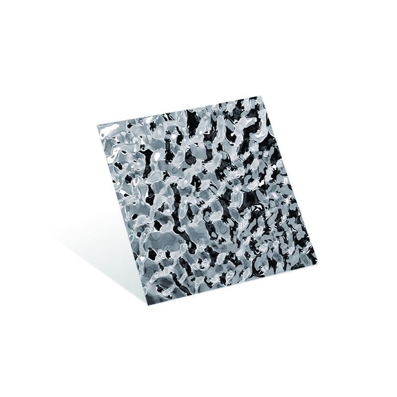 Cutting Service 2B Surface Stainless Steel Sheet for Mirror Hammer Corrugated in 300 Series