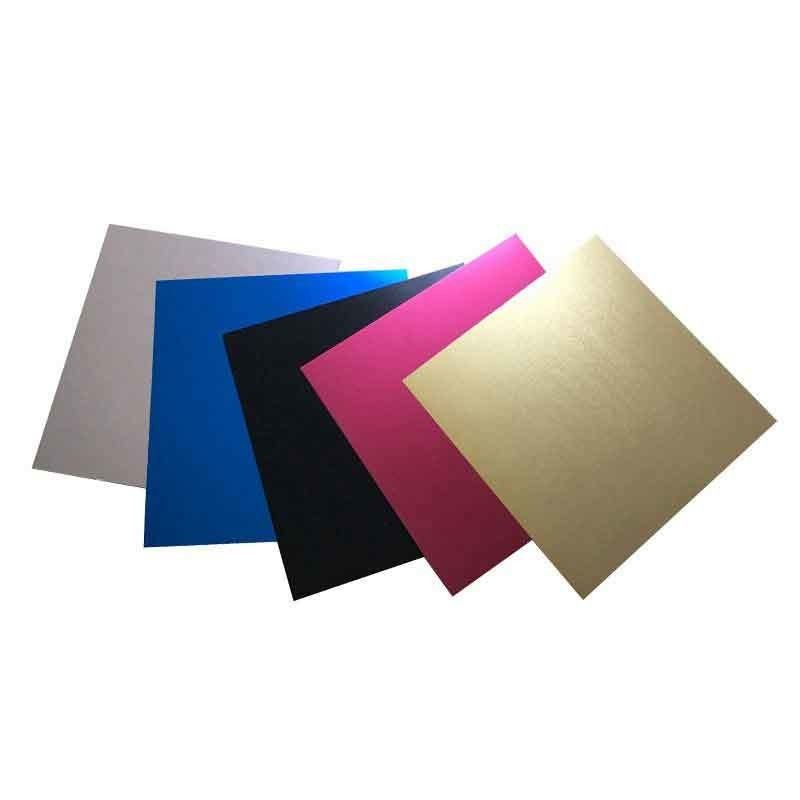 No.1 Surface Finish Customized 1.0mm Thickness SS316 Black Blue Brushed Color Coated Stainless Steel Plate for Steel Processing