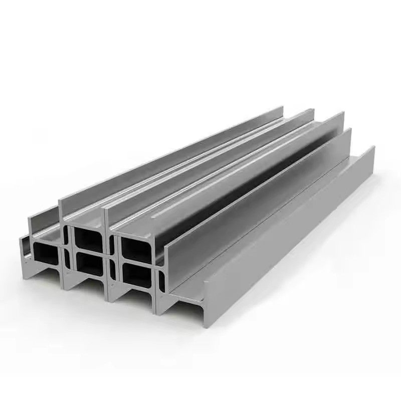 Customized Hot Rolled Black Surface H I Beam Steel for Drilling Technical Processing Cutting Bending Welding