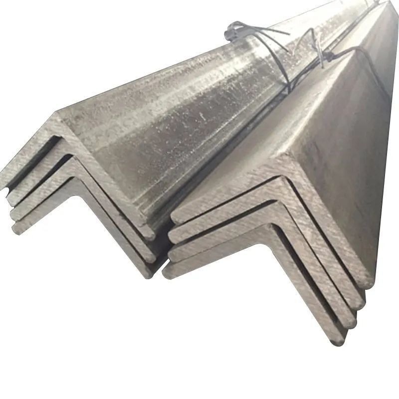 80x80x6 2b Surface Stainless Steel L Shape Profile Tile Trim Cutting and Punching Equal Angle Bar Tolerance ±1%