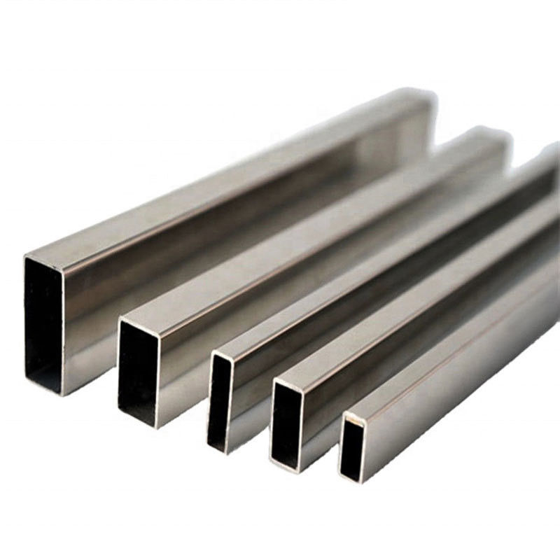 316 Stainless Steel Square Rectangular Tube Seamless ASTM Standard Grade 409L for Industry Construction by Theoretical Weight