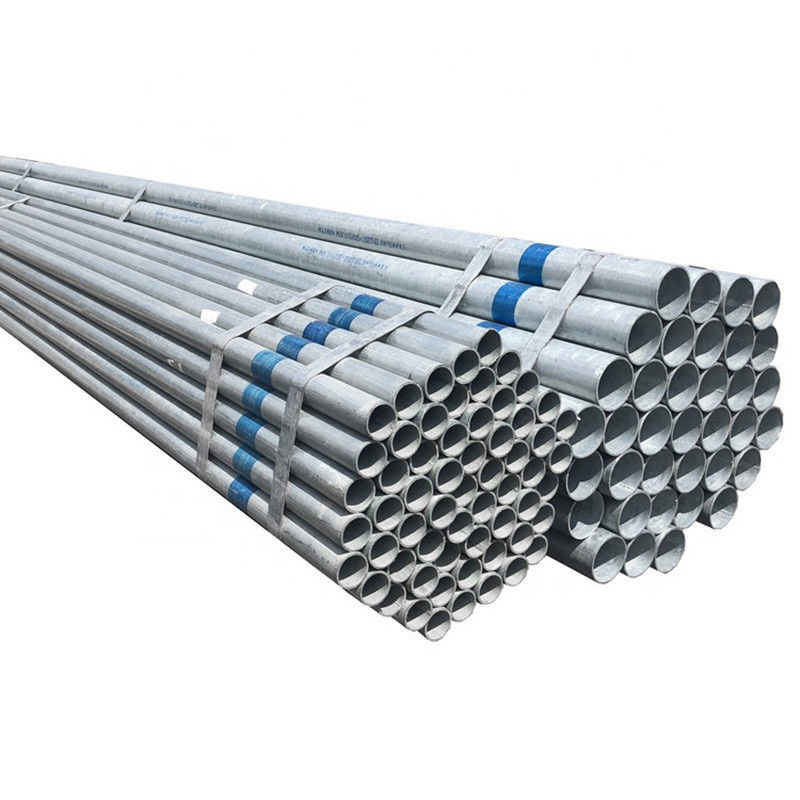 API Certified Q235 Galvanized Black Seamless Gas Pipe for Fluid Iron 18mm Thickness Hot Galvanized Surface