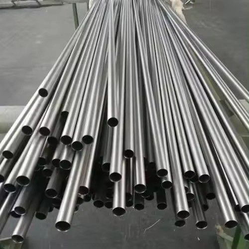Durable Material Industrial Round Shape Gr5 Titanium Exhaust Seamless Hydraulic Tube Pipe for Gas Heat Treatment Equipment
