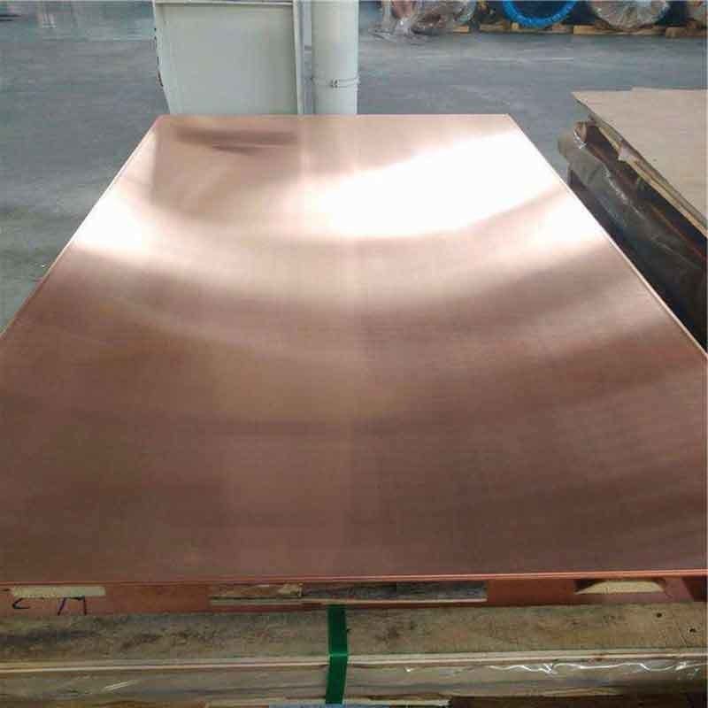 1mm 5mm 10mm Thick Copper Plate Sheet C17200 C17500 C5191 with Bending Processing Service